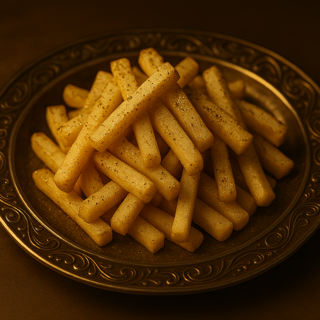 Gold & Truffle Fries Agria Fries -  Pure Gold, Pure Agria, Pure Truffle